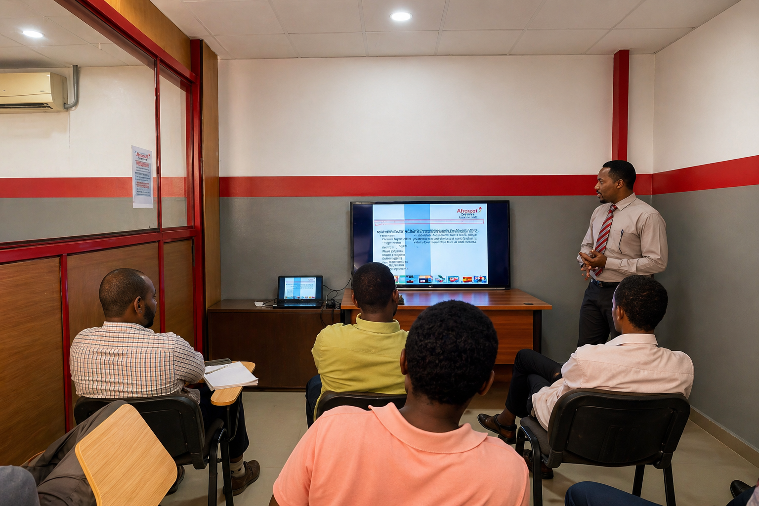 Customer Training by Afroscot Sudan
